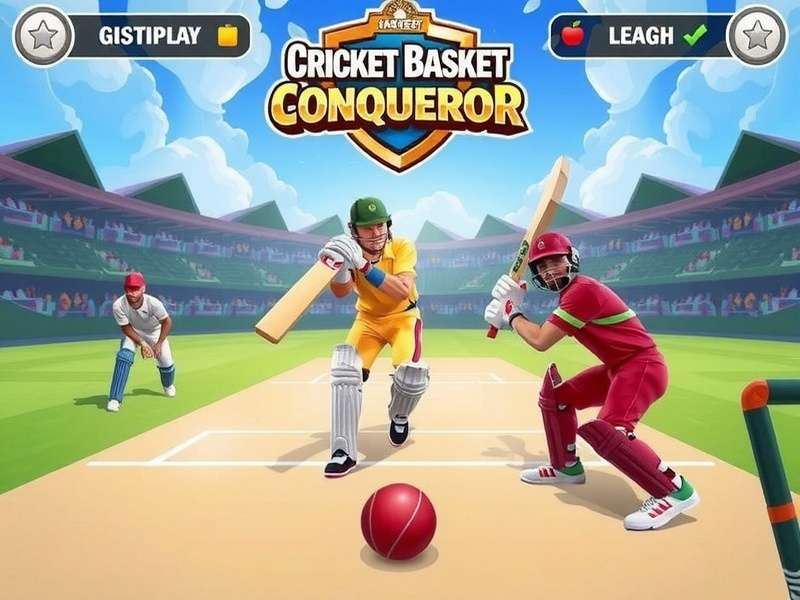 Cricket Basket Conqueror Gameplay Action